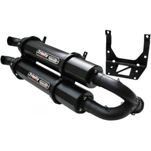 Can-Am Maverick X3 Slip On Exhaust Black Cerakote By Trinity Racing